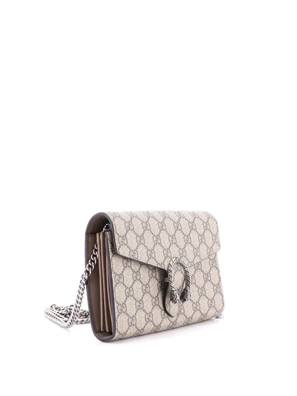 Gucci Dionysus Chain Wallet Gg Coated #254358G13B